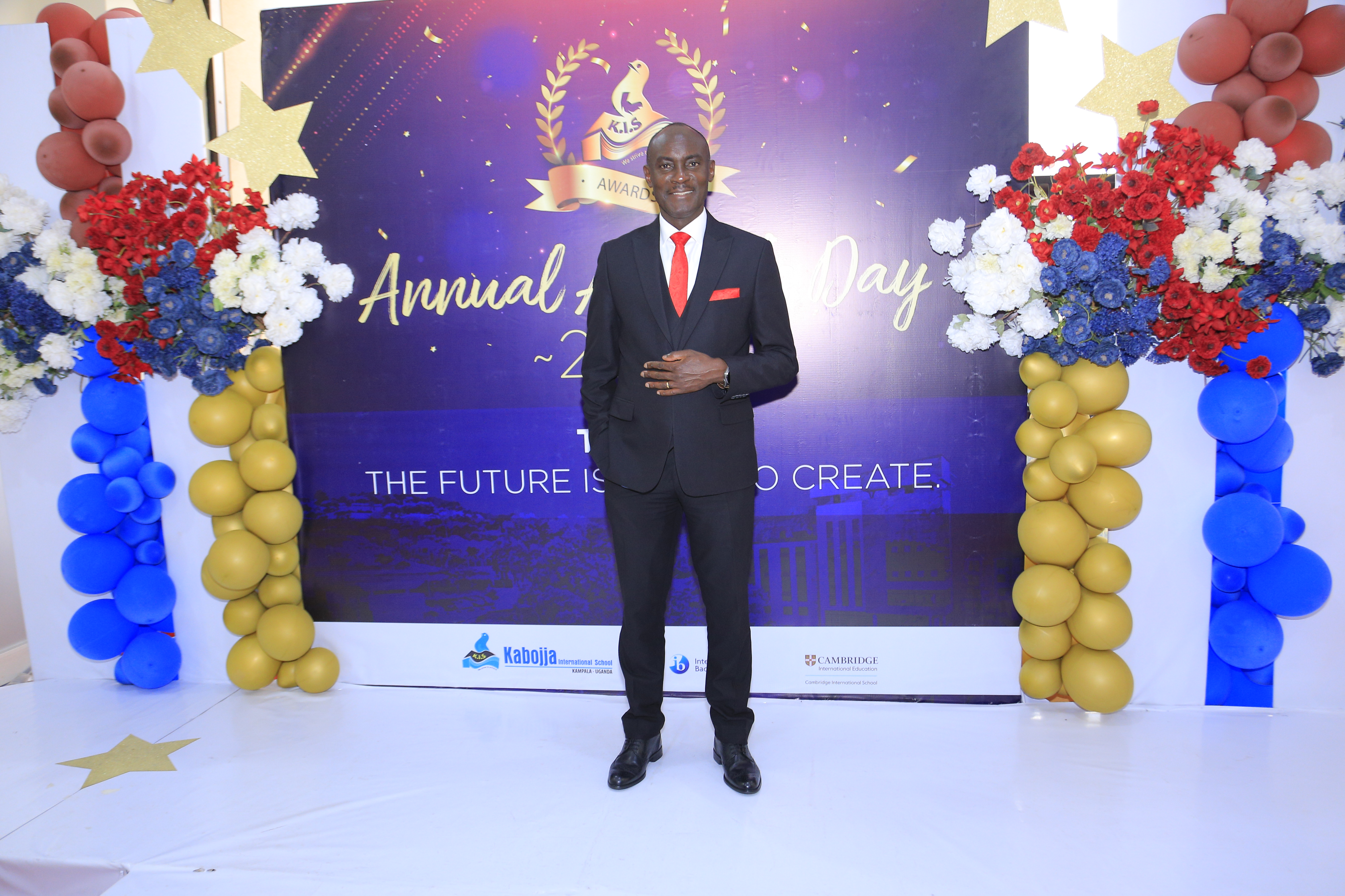 Joe Bali at the Kabojja International School Annual Awards Day 2026